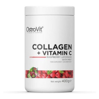 OstroVit kolagen + vitamín C, 400 g malinová limonáda s mátou