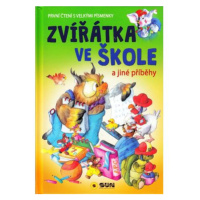 Zvířatka ve škole a jiné příběhy - První čtení s velkými písmenky