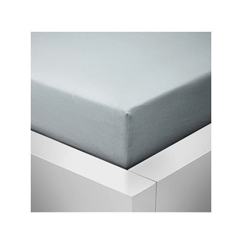 Chanar Prostěradlo Jersey Lux, 180 × 200 cm, světle šedé