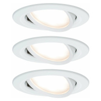 PAULMANN Vestavné svítidlo LED Nova kruhové 3x6,5W bílá mat nastavitelné 3-krokové-stmívatelné 9