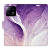 iSaprio flip pouzdro Purple Paint pro Xiaomi 13