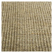 vidaXL Koberec přírodní sisal 80 x 250 cm zelený