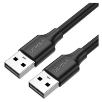 Ugreen kabel USB 2.0 (samec) - USB 2.0 (samec) 1 m černý (US128 10309)