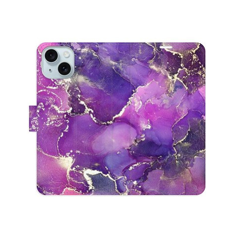 iSaprio Purple Marble pro iPhone 15