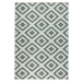 Zeleno-krémový venkovní koberec NORTHRUGS Malta, 80 x 150 cm
