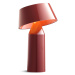 Marset MARSET Bicoca LED stolní lampa na baterii vínová