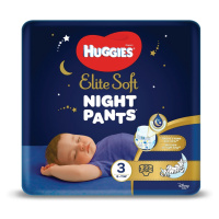 Huggies Elite Soft Pants night 3 6–11 kg 23 ks