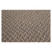 Vopi koberce Kusový koberec Toledo cognac čtverec - 100x100 cm