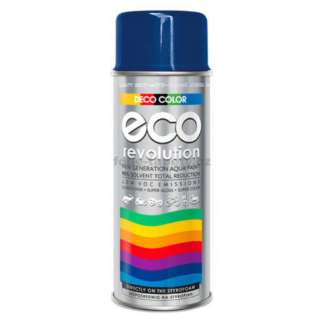 DecoColor Barva ve spreji ECO lesklá, RAL 400 ml Výběr barev: RAL 5002 modrá