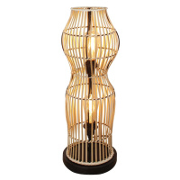 Eco-Light Bambusová stolní lampa, přírodní bambus
