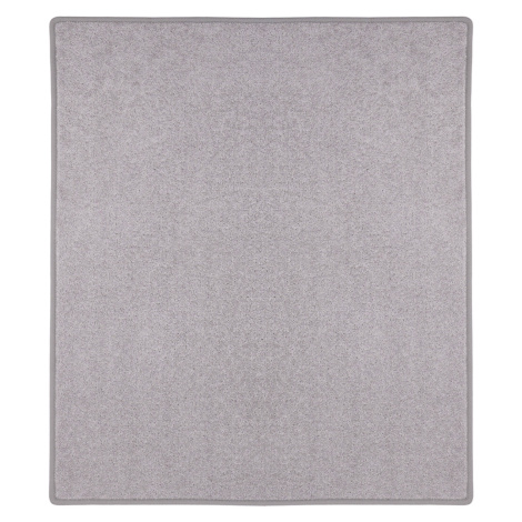 Vopi, Kusový koberec Eton šedý 73 čtverec, 150x150, šedá, chodba / předsíň