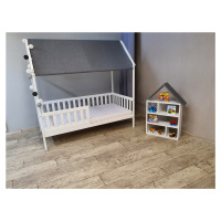 ArtGapp Dětská postel HOUSE | bílá