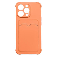 Card Armor Case cover for Samsung Galaxy A32 4G card wallet silicone armor case Air Bag orange