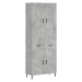 vidaXL Skříň highboard betonově šedá 69,5x34x180 cm kompozitní dřevo