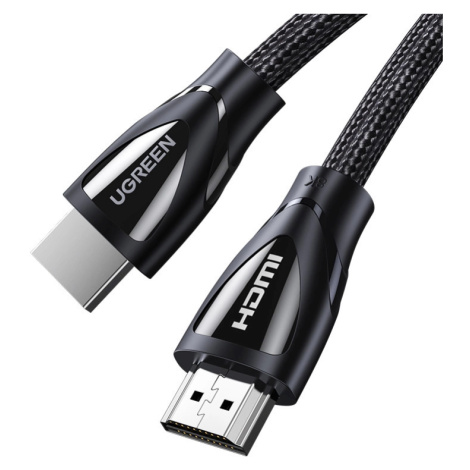 Kabel Ugreen HD140 s konektory HDMI 2.1 (samec) 3 m - černý