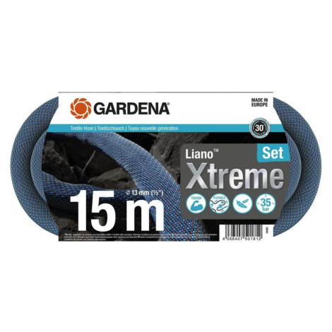 Gardena textilní hadice Liano™ Xtreme 15 m – sada 18465-20