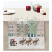 Běhoun na stůl s vánočním motivem 45x140 cm – Mila Home