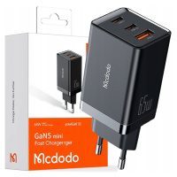 Mcdodo Rychlonabíječka Do Sítě Napájecí Adaptér Kostka 3X Usb-c Pd Usb-a Gan 67W