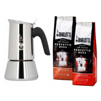 Kávovar Bialetti New Venus 6TZ káva Bialetti 2x250g dárek