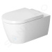 Geberit 111.355.00.5 NM8 - Modul pro závěsné WC s tlačítkem Sigma50, alpská bílá + Duravit ME by