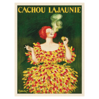 Obrazová reprodukce Cachou Lajaunie Smoking Lady (Vintage Cigarette Ad) - Leonetto Cappiello, (3