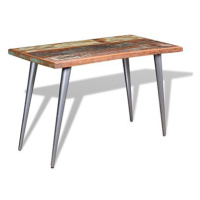 Jídelní stůl masivní recyklované dřevo 120x60x76 cm