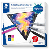 Staedtler, 61 DJT1, Design Journey Zodiac Sign, kreativní sada, znamení zvěrokruhu, 9 ks