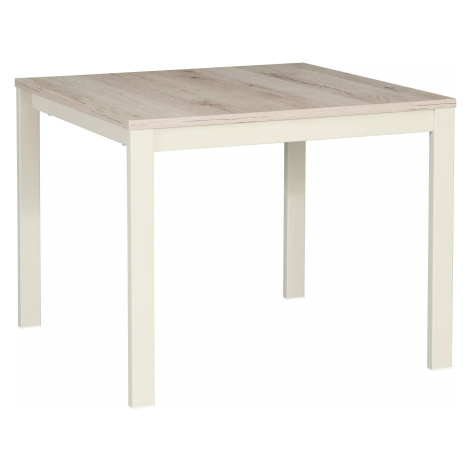 Signal Konferenční stolek Frost 60 cm krémový/alpský dub