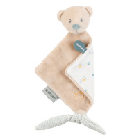 NATTOU - Mazlíček plyšový mini medvídek Jules 28 cm Romeo, Jules & Sally