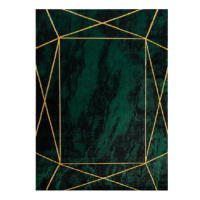 Dywany Łuszczów Kusový koberec Emerald 1022 green and gold - 180x270 cm