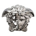 ROSENTHAL VERSACE MEDUSA GRANDE 15 cm stříbrná