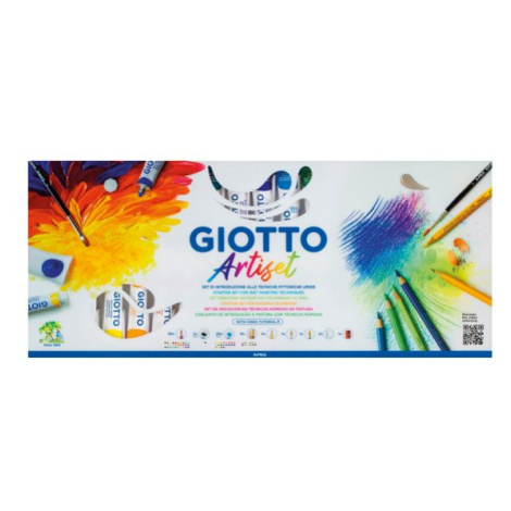 Umělecká sada Giotto Artiset - celkem 65 ks Daler-Rowney