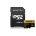 ADATA MicroSDXC karta 64GB Premier Pro UHS-I V30S (R:100/W:80 MB/s) + SD adaptér
