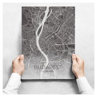 Sada obrazů - Map Of Budapest