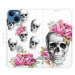 iSaprio flip pouzdro Crazy Skull pro iPhone 13