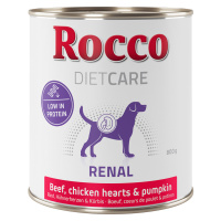 Rocco Diet Care Renal hovězí s kuřecími srdíčky a dýní 800 g 6 x 800 g