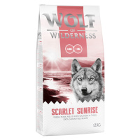 Výhodné balení: 2 x 12 kg Wolf of Wilderness granule - Scarlet Sunrise - vepřové, losos a tuňák