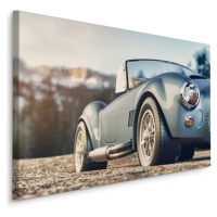 MyBestHome BOX Plátno Klasické Auto Na Pozadí Hor Varianta: 70x50