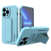 Wozinsky Kickstand Case silikonové pouzdro se stojánkem iPhone 13 Pro Max světle modré