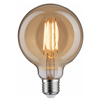 PAULMANN 1879 Filament 230V 3-krokové-stmívatelné LED Globe G95 E27 6W 1800K stmívatelné zlatá
