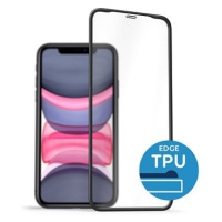 AlzaGuard 2.5D Glass with TPU Frame pro iPhone 11 / XR černé