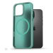 AlzaGuard Matte Case Compatible with Magsafe pro iPhone 16 Pro Max modrozelený