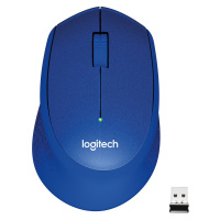 Logitech M330 Silent Plus, modrá - 910-004910