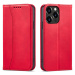 Magnet Fancy Case elegantní knížkové pouzdro na iPhone 14 6.1" Red