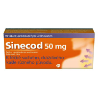 Sinecod 50mg 10 tablet