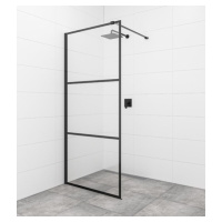 Sprchová zástěna walk-in 90 cm SAT Walk-in SIKOWI90CP