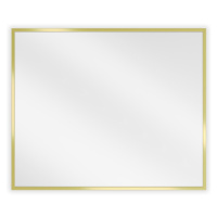 MEXEN Loft zrcadlo 60 x 50 cm, zlatý rám 9852-060-050-000-50