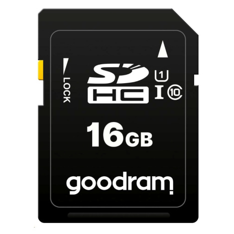 GOODRAM SDHC karta 16GB (R:100/W:10 MB/s) UHS-I Class 10