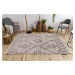 Dywany Lusczow Kusový shaggy koberec BERBER FEZ béžový