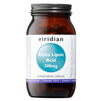 Viridian Alpha Lipoic Acid 200mg (Kyselina alfa lipoová - ALA) 90 kapslí